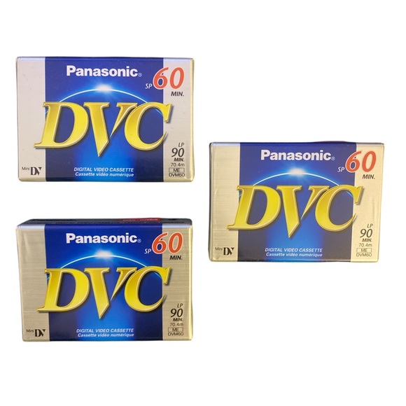 Panasonic Mini DV Cassette - 3 Pack NIB - Picture 1 of 3